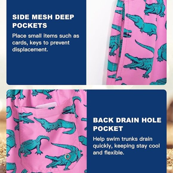 SURF CUZ Men Swim Trunks L - Picture 2 of 2